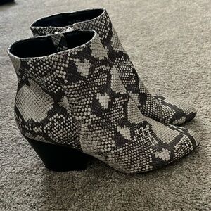 Dolce Vita Snake print booties
